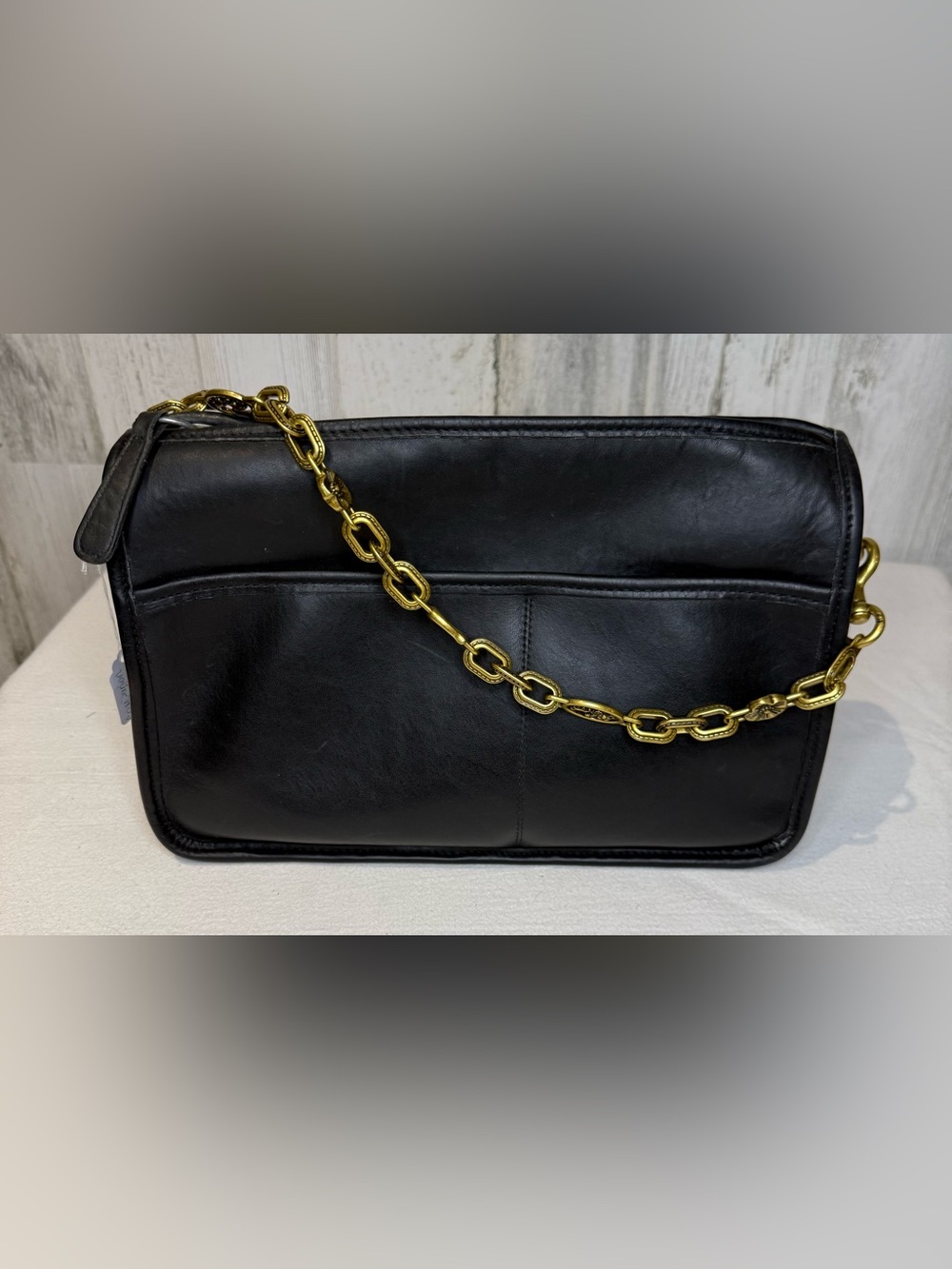 Coach 80’s Vintage Companion Bag Clutch made in USA *unbranded chain not include